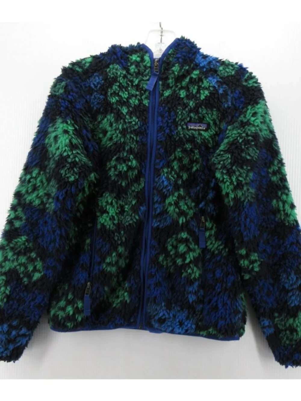 Patagonia Jacket XS Retro-X Deep Pile Fleece Coat Hoodie Full Zip - Picture 1 of 13